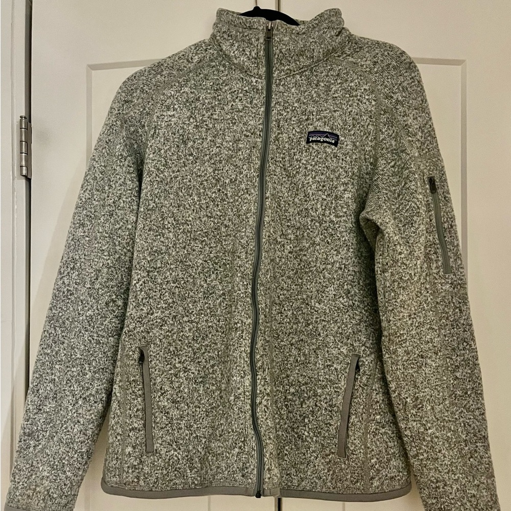 Patagonia women’s better sweater, Large, full zip